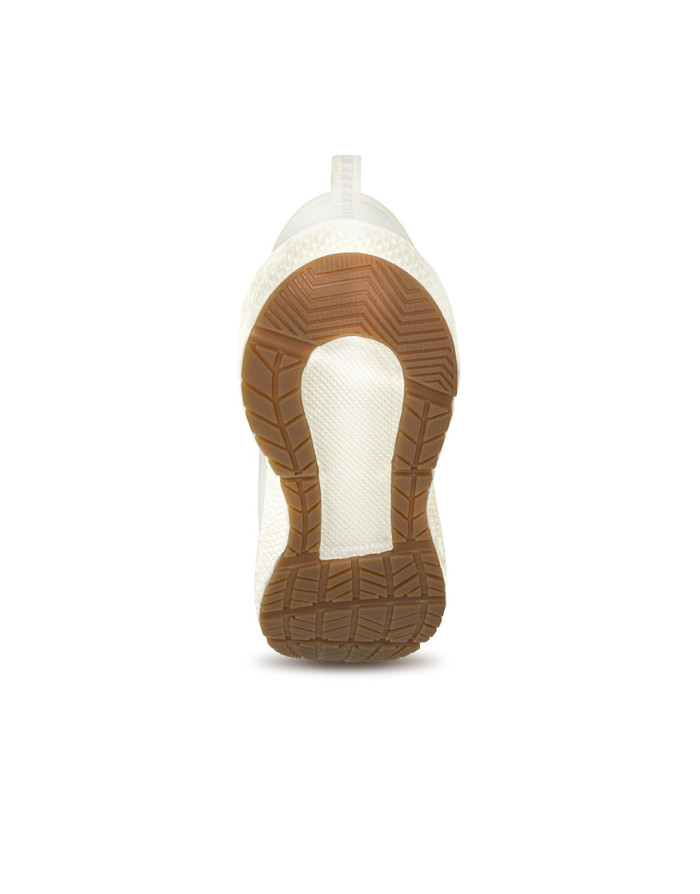 Tenis Angel Beige Blanco Mujer McCawleys - Vista lateral