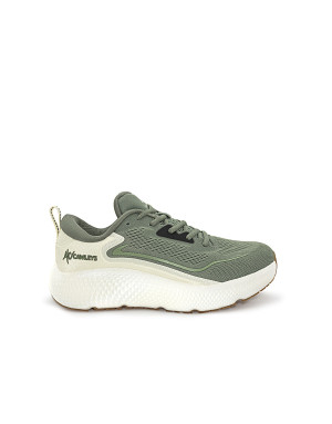Tenis Angel Beige Blanco Hombre McCawleys - Vista lateral