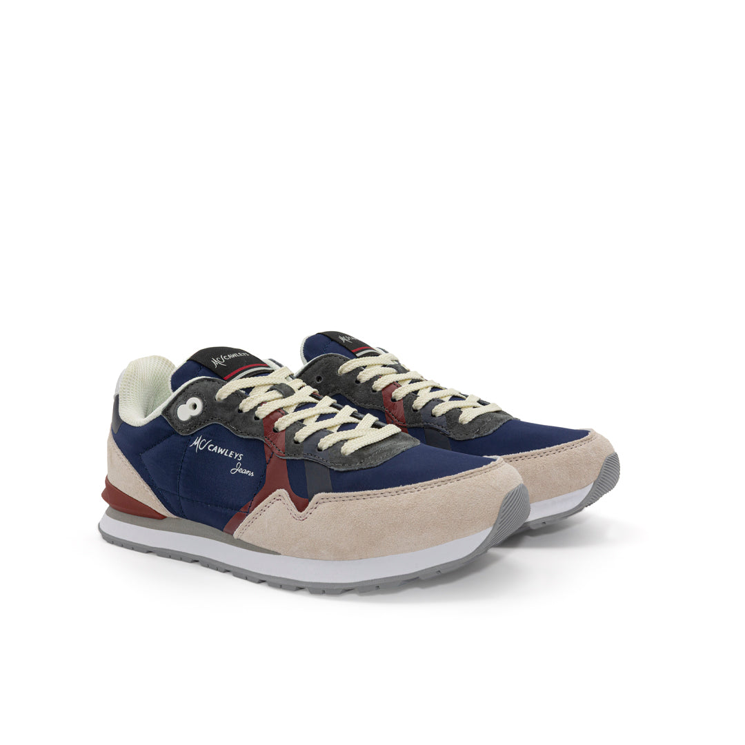 Elipse Azul/Beige/Rojo - 21963