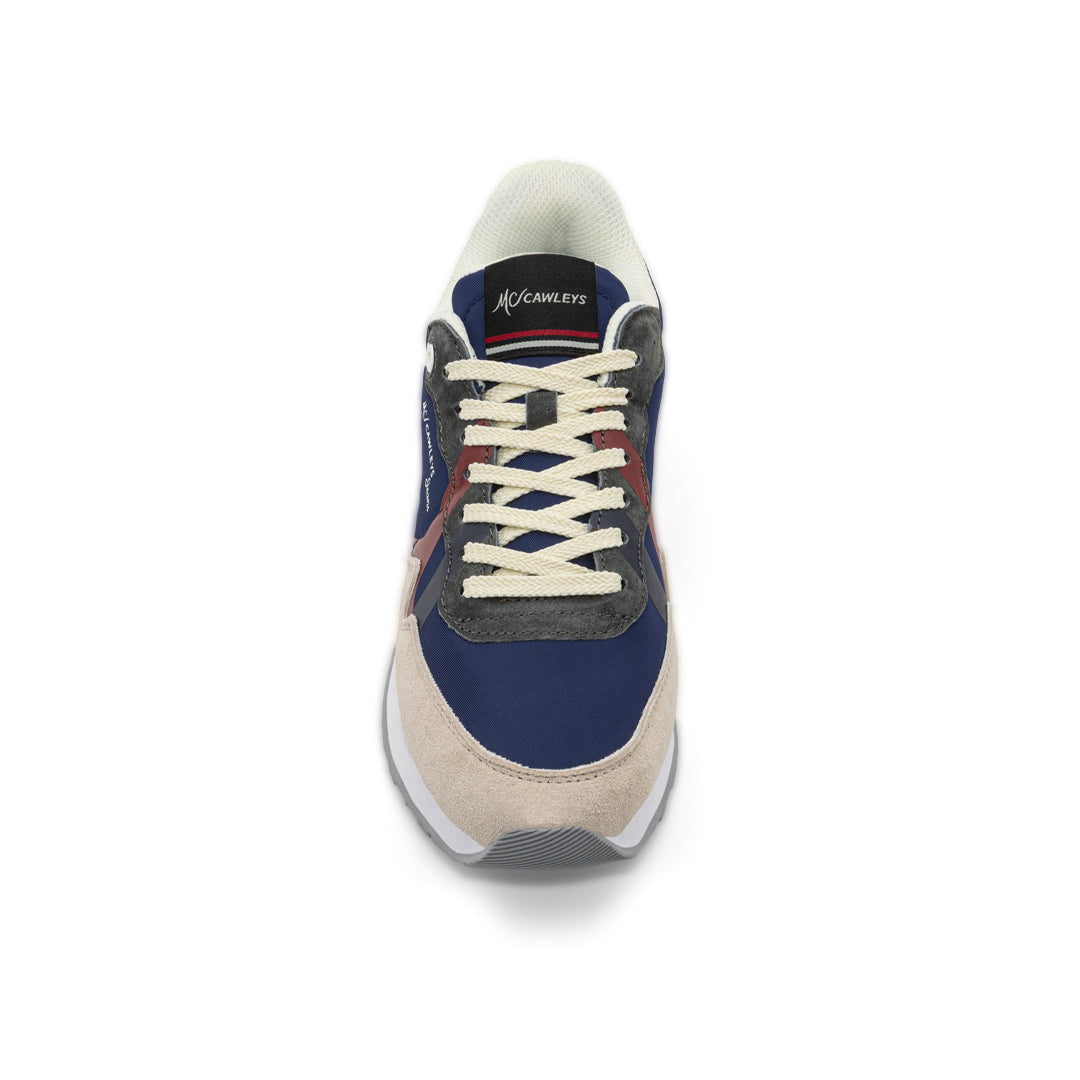 Elipse Azul/Beige/Rojo - 21963